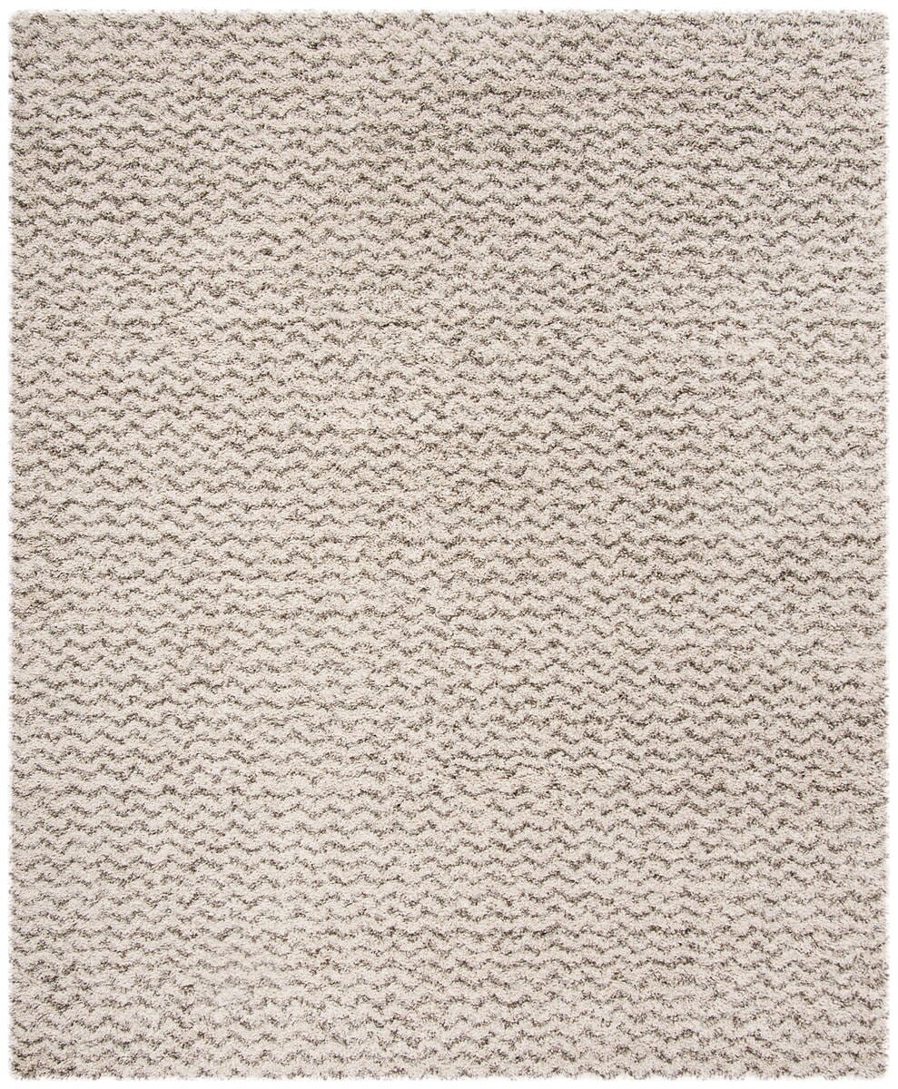 Safavieh Hudson Shag Sgh330A Ivory/Grey Rug - Safavieh - sgh330a - 5r