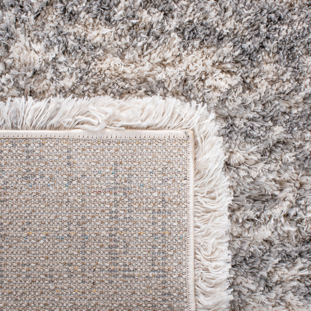 Safavieh Iceland Shag Isg511A Ivory/Grey Rug - Safavieh - isg511a - 7r
