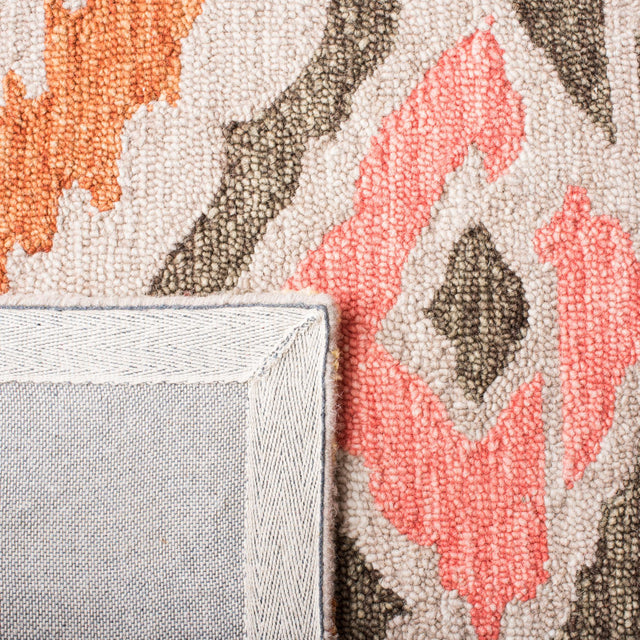 Safavieh Ikat Ikt337B Beige/Pink Rugs - Safavieh - ikt337b - 6r