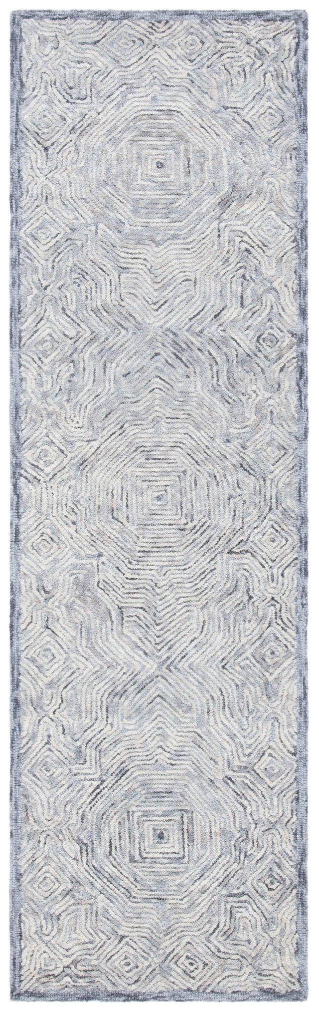 Safavieh Ikat Ikt506G Silver Rugs - Safavieh - ikt506g - 28