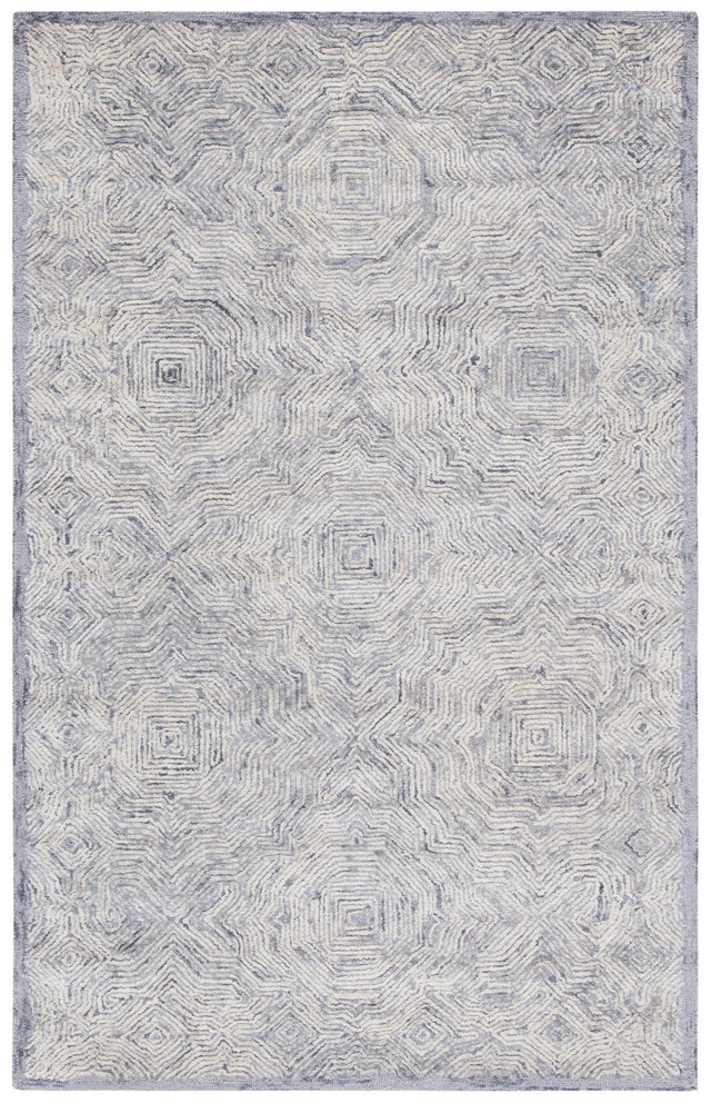 Safavieh Ikat Ikt506G Silver Rugs - Safavieh - ikt506g - 3