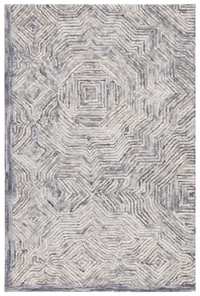 Safavieh Ikat Ikt506G Silver Rugs - Safavieh - ikt506g - 6r