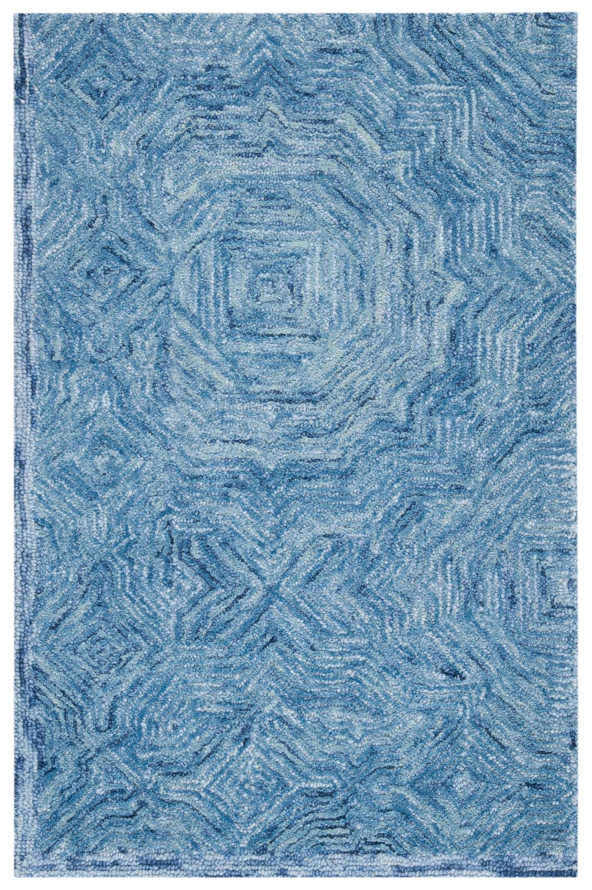Safavieh Ikat Ikt506M Blue Rugs - Safavieh - ikt506m - 28