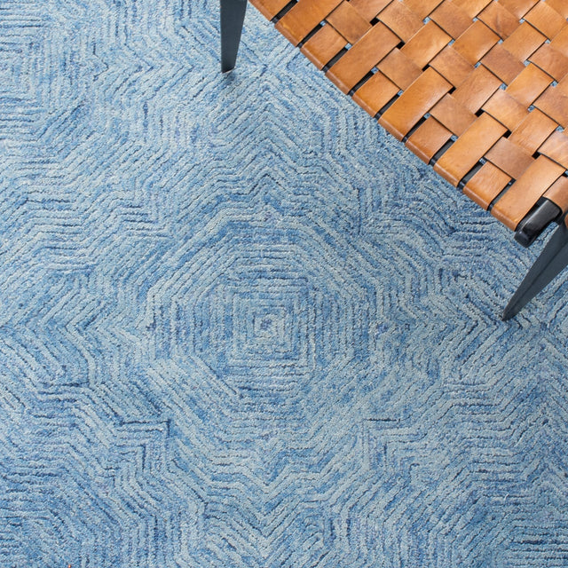 Safavieh Ikat Ikt506M Blue Rugs - Safavieh - ikt506m - 28