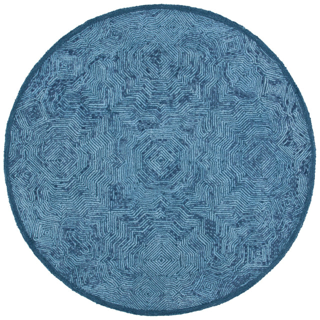 Safavieh Ikat Ikt506N Dark Blue Rugs - Safavieh - ikt506n - 6r