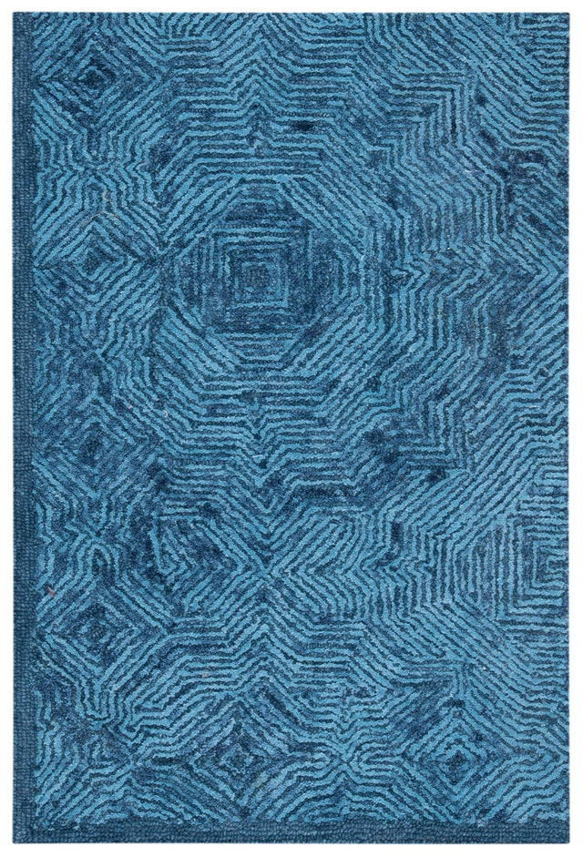 Safavieh Ikat Ikt506N Dark Blue Rugs - Safavieh - ikt506n - 6r