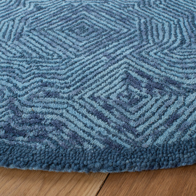 Safavieh Ikat Ikt506N Dark Blue Rugs - Safavieh - ikt506n - 6r