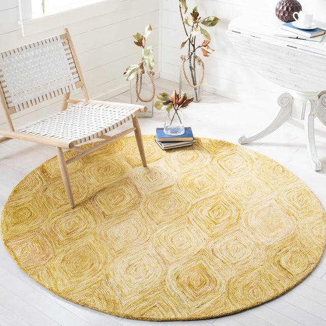 Safavieh Ikat Ikt631D Gold Rugs - Safavieh - ikt631d - 6r