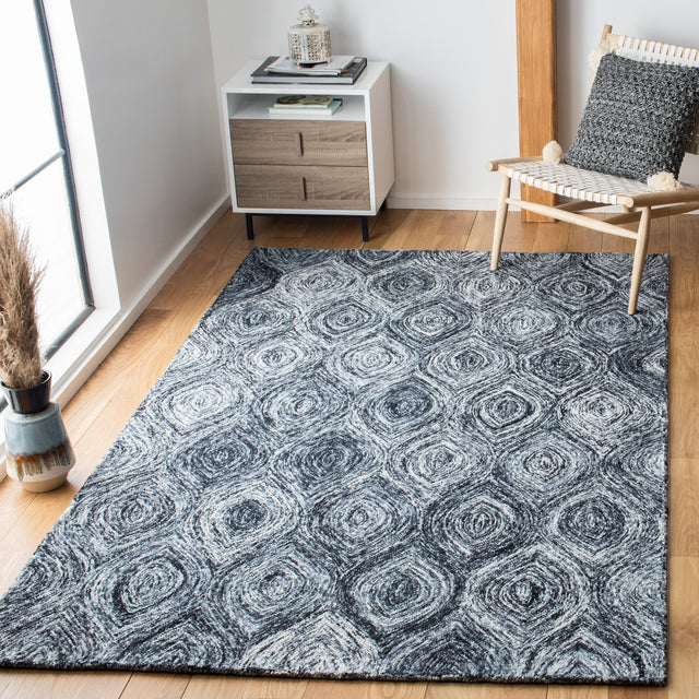 Safavieh Ikat Ikt631F Grey Rugs - Safavieh - ikt631f - 3