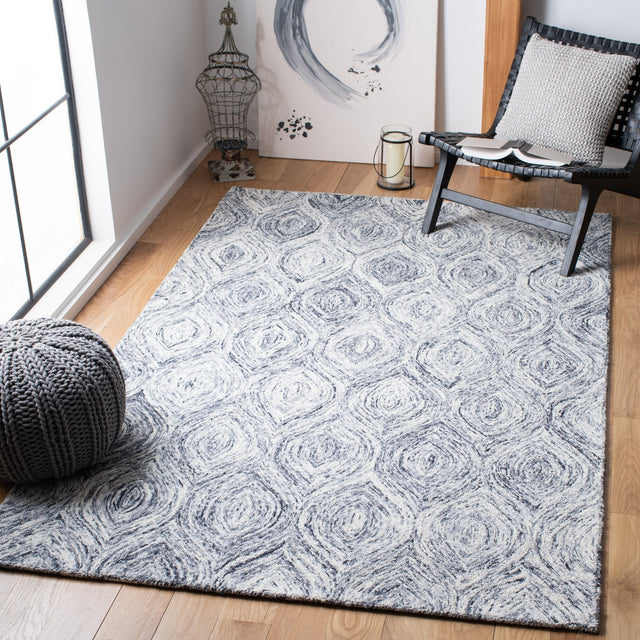 Safavieh Ikat Ikt631G Silver/Grey Rugs - Safavieh - ikt631g - 3