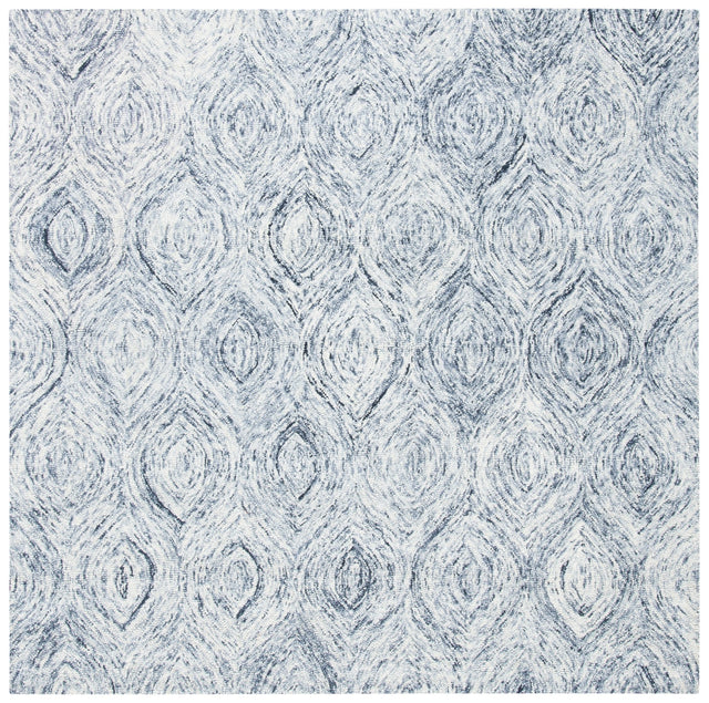 Safavieh Ikat Ikt631G Silver/Grey Rugs - Safavieh - ikt631g - 6sq
