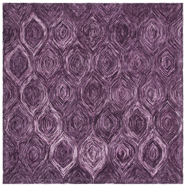 Safavieh Ikat Ikt631P Purple Rugs - Safavieh - ikt631p - 6sq