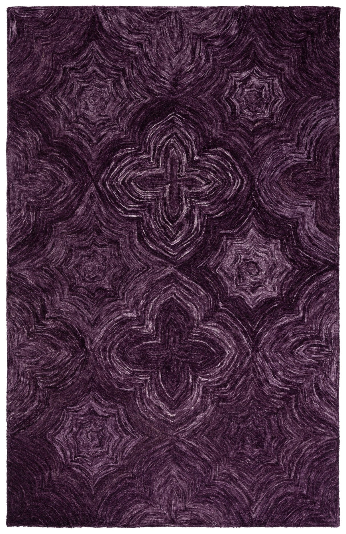 Safavieh Ikat Ikt632V Purple Rug - Safavieh - ikt632v - 8