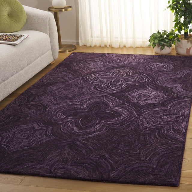 Safavieh Ikat Ikt632V Purple Rug - Safavieh - ikt632v - 8