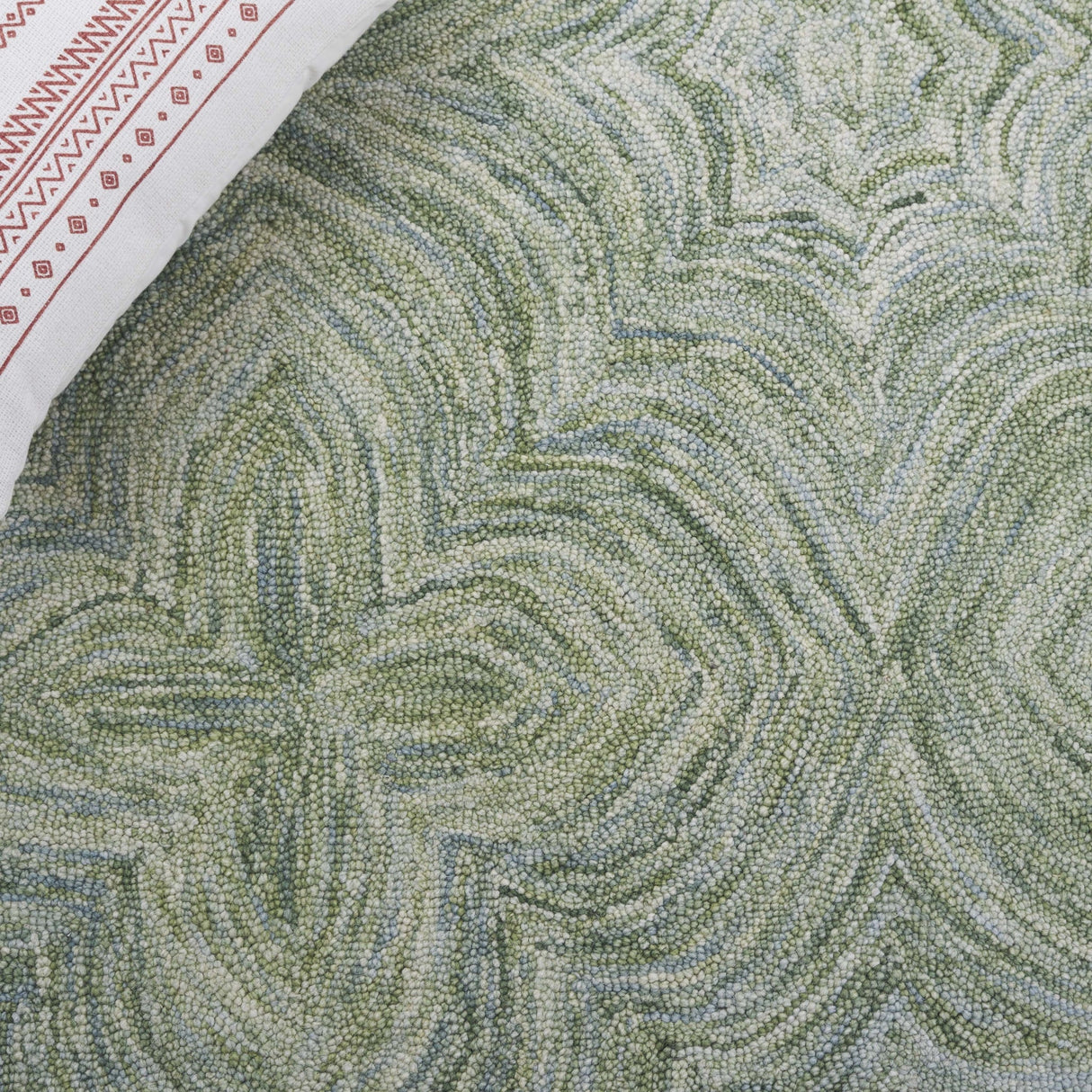Safavieh Ikat Ikt632W Sage/Green Rug - Safavieh - ikt632w - 8