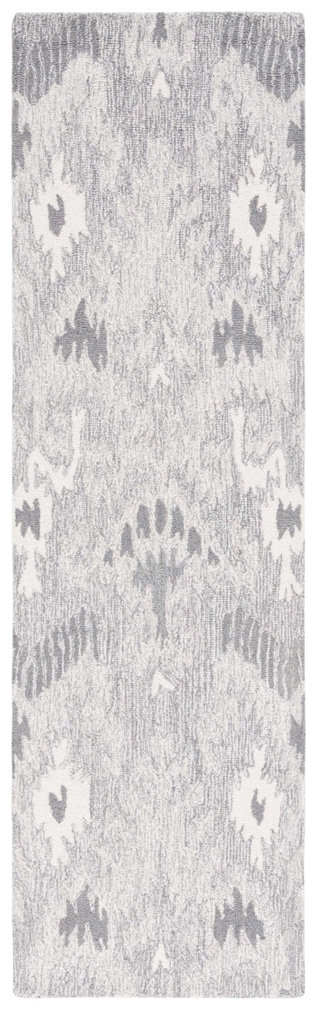 Safavieh Ikat Ikt652F Grey/Ivory Rug - Safavieh - ikt652f - 28