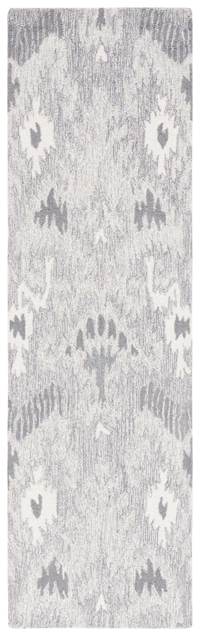 Safavieh Ikat Ikt652F Grey/Ivory Rug - Safavieh - ikt652f - 28