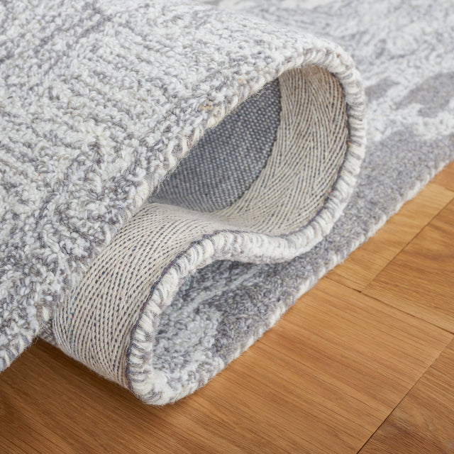 Safavieh Ikat Ikt652F Grey/Ivory Rug - Safavieh - ikt652f - 6r