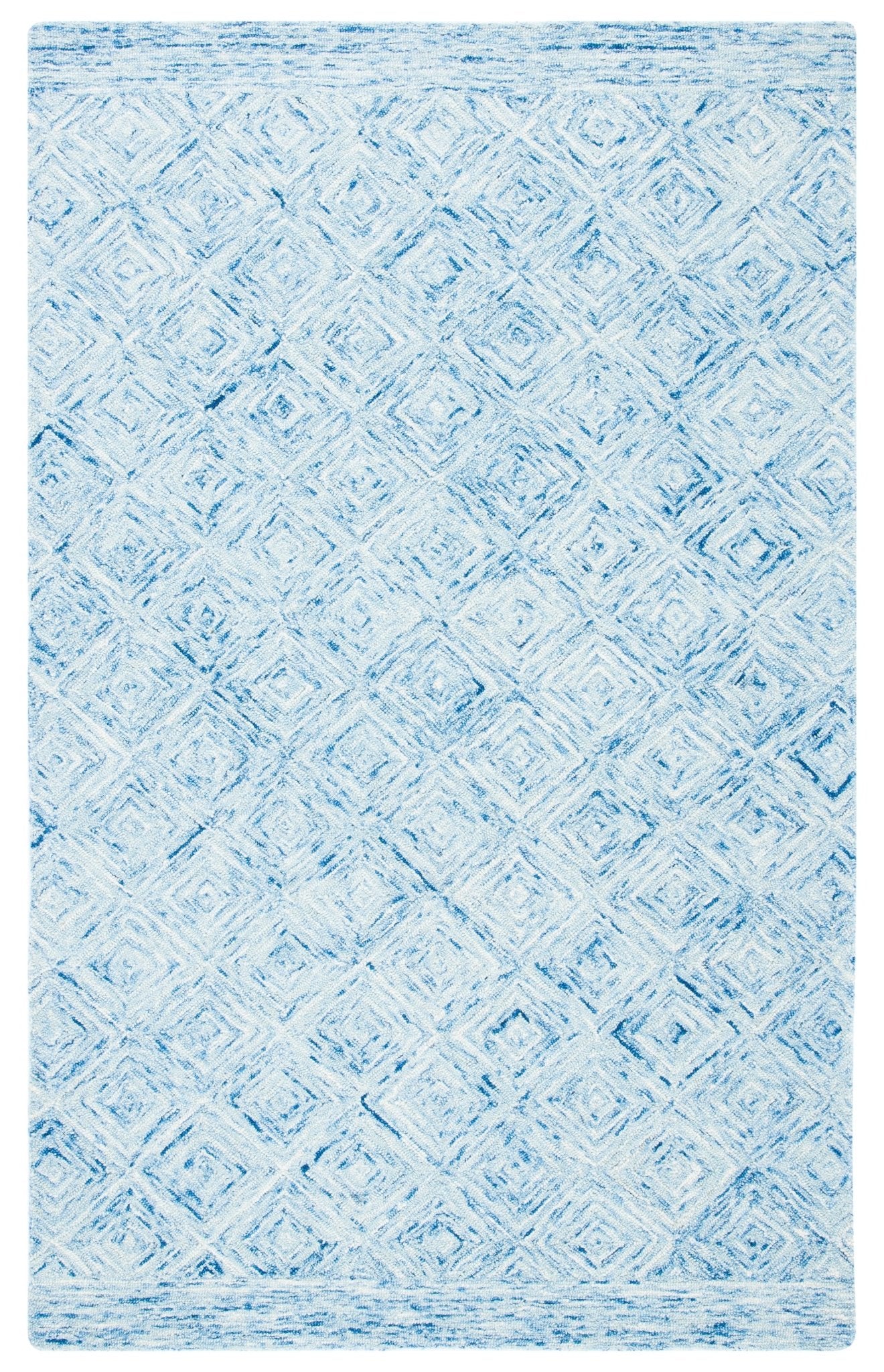 Safavieh Ikat Ikt704M Blue Rugs - Safavieh - ikt704m - 3
