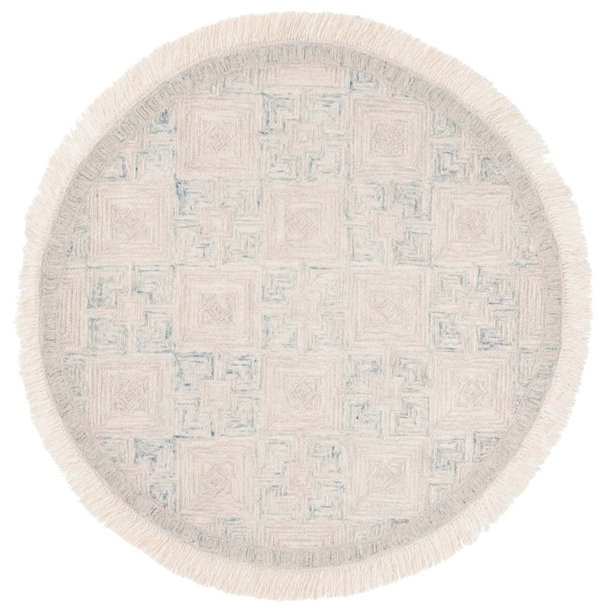 Safavieh Ikat Ikt802B Ivory/Grey Rug - Safavieh - ikt802b - 6r