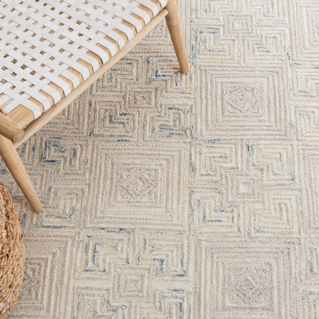 Safavieh Ikat Ikt802B Ivory/Grey Rug - Safavieh - ikt802b - 6r