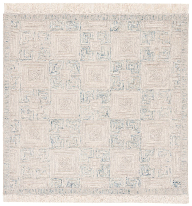 Safavieh Ikat Ikt802B Ivory/Grey Rug - Safavieh - ikt802b - 6sq