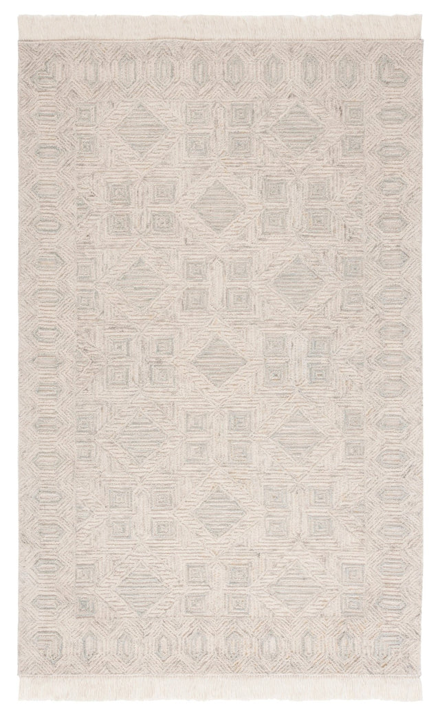 Safavieh Ikat Ikt804B Ivory/Grey Rug - Safavieh - ikt804b - 3