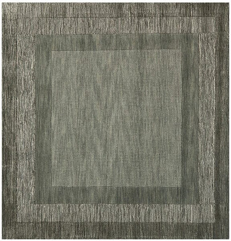 Safavieh Impressions Im821B Charcoal / Blue Rugs - Safavieh - im821b - 6sq
