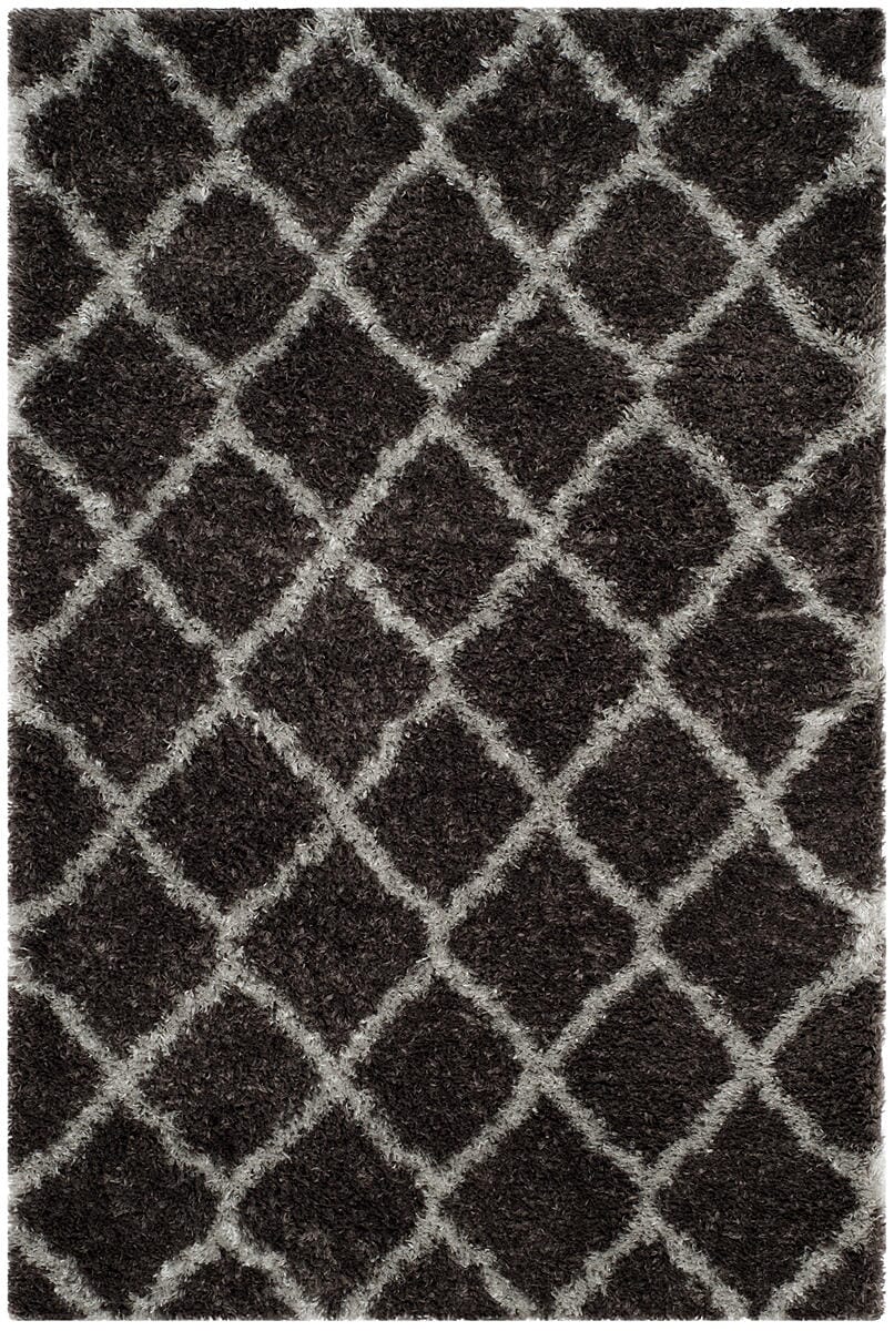 Safavieh Indie Shag Sgi322D Dark Grey / Grey Rugs - Safavieh - sgi322d - 27
