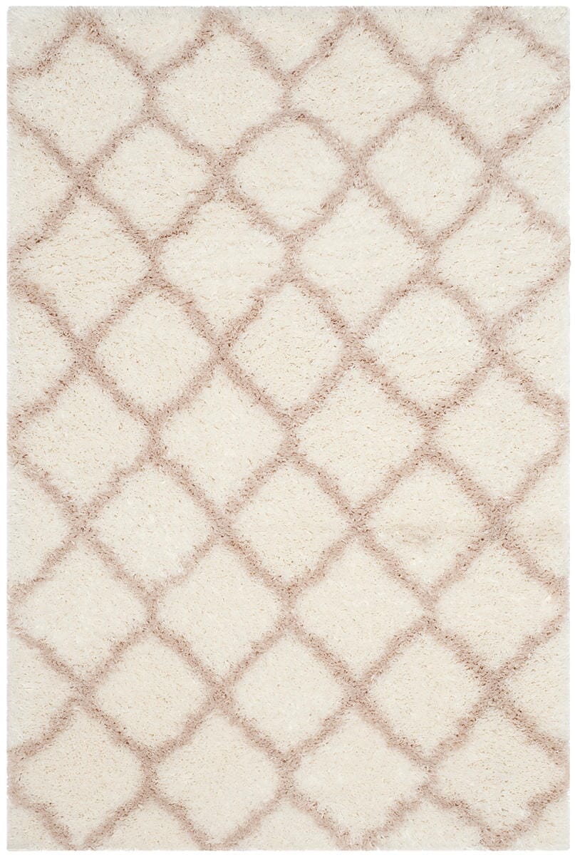 Safavieh Indie Shag Sgi322G Ivory / Mushroom Rugs - Safavieh - sgi322g - 27