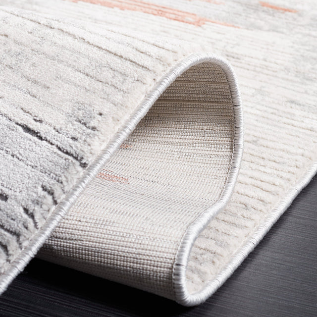 Safavieh Invista Inv534F Light Grey/Rust Rug - Safavieh - inv534f - 4