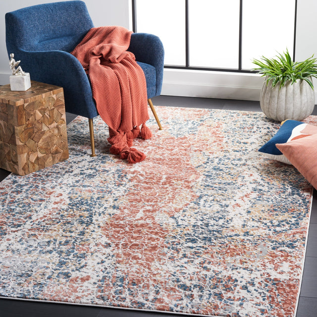 Safavieh Invista Inv592P Navy/Rust Rug - Safavieh - inv592p - 4
