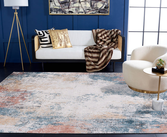 Safavieh Invista Inv593A Ivory/Multi Rug - Safavieh - inv593a - 7sq