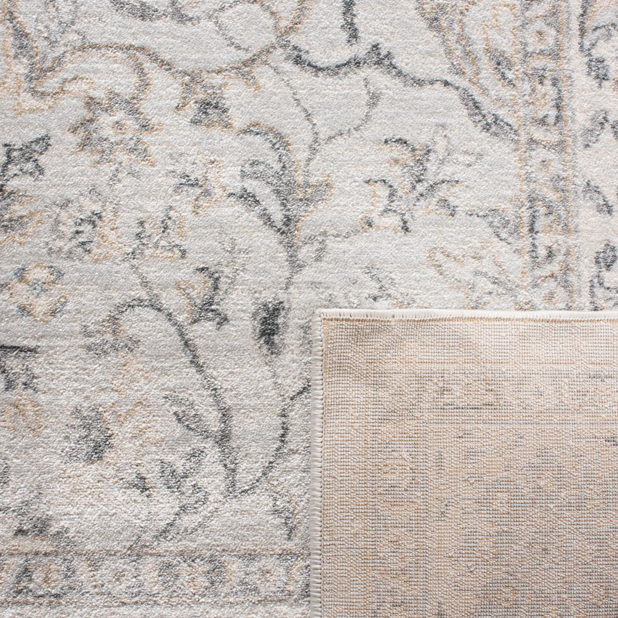 Safavieh Isabella Isa912F Light Grey/Cream Rug - Safavieh - isa912f - 7r