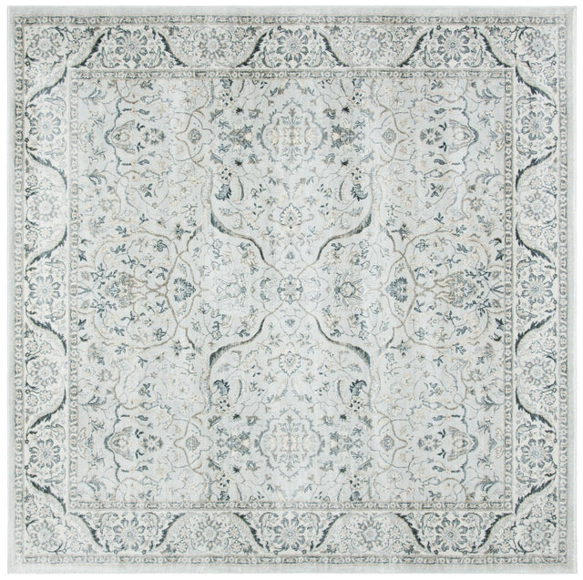 Safavieh Isabella Isa912F Light Grey/Cream Rug - Safavieh - isa912f - 7sq