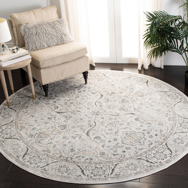 Safavieh Isabella Isa912F Light Grey/Cream Rug - Safavieh - isa912f - 7sq