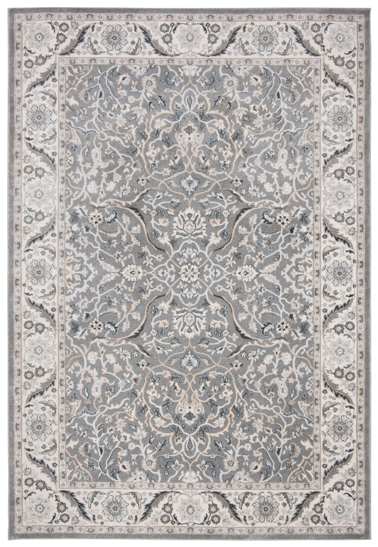 Safavieh Isabella Isa912H Grey/Dark Grey Rug - Safavieh - isa912h - 2