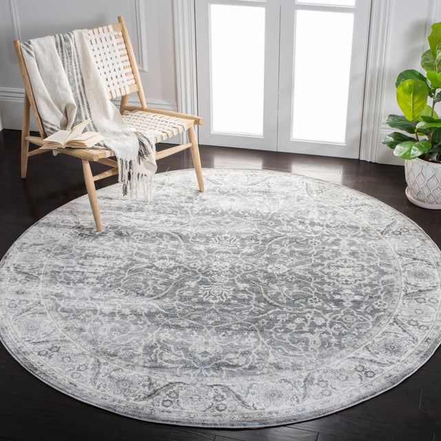 Safavieh Isabella Isa912H Grey/Dark Grey Rug - Safavieh - isa912h - 7r