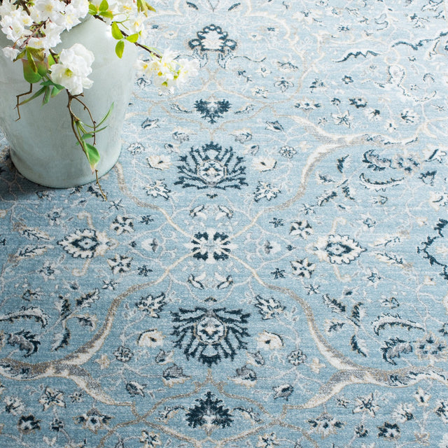 Safavieh Isabella Isa912M Light Blue/Cream Rug - Safavieh - isa912m - 7r