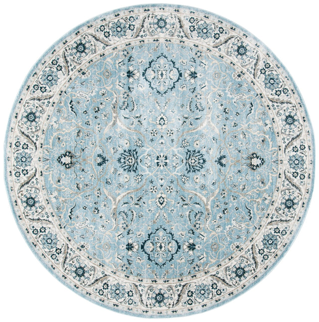 Safavieh Isabella Isa912M Light Blue/Cream Rug - Safavieh - isa912m - 7r