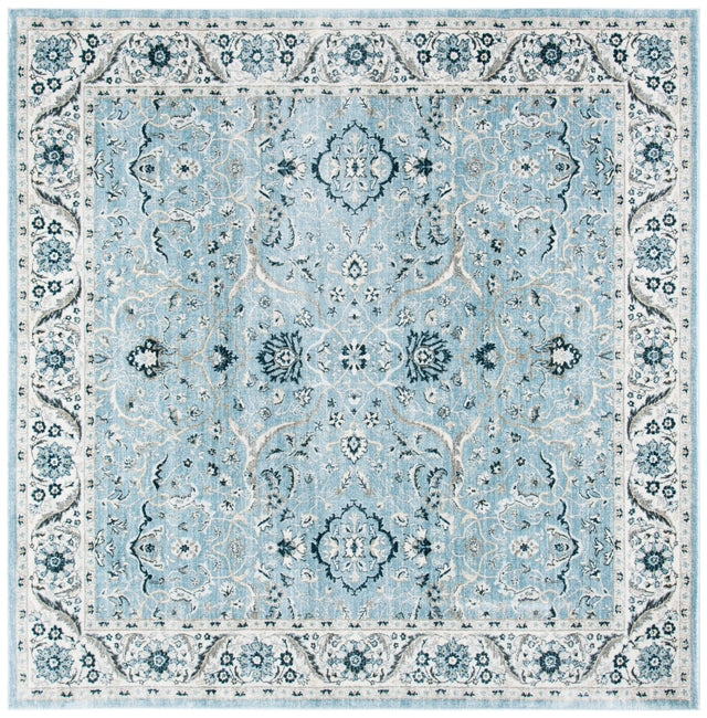 Safavieh Isabella Isa912M Light Blue/Cream Rug - Safavieh - isa912m - 7sq