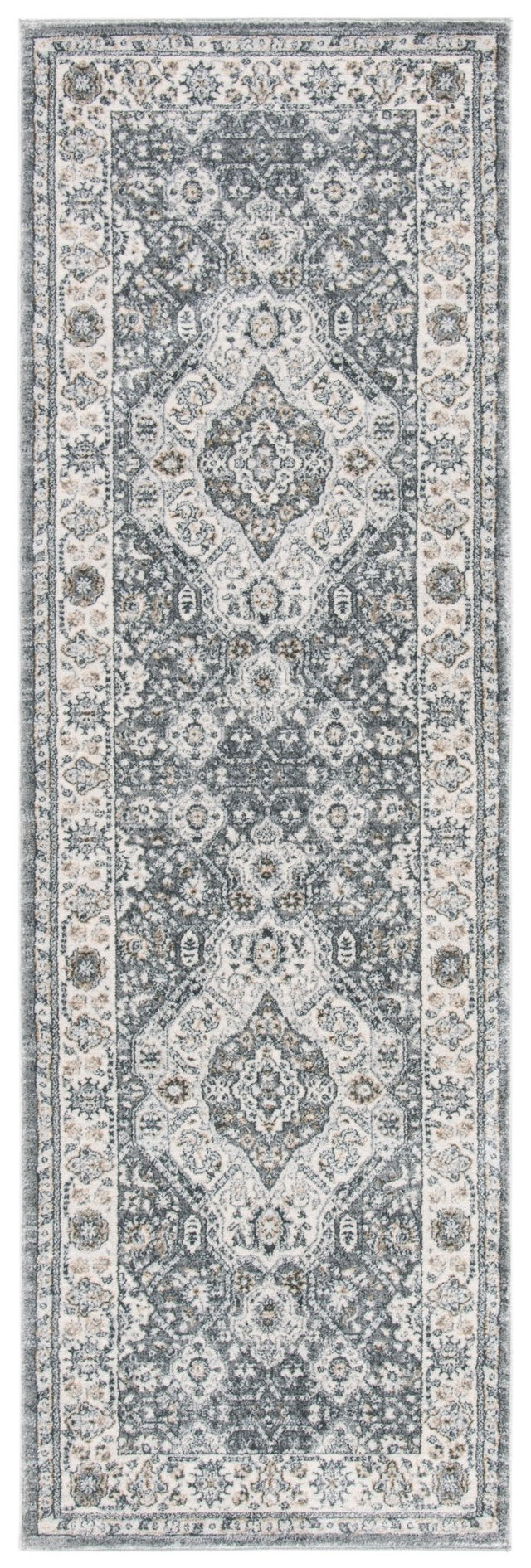 Safavieh Isabella Isa916F Grey/Cream Rug - Safavieh - isa916f - 25