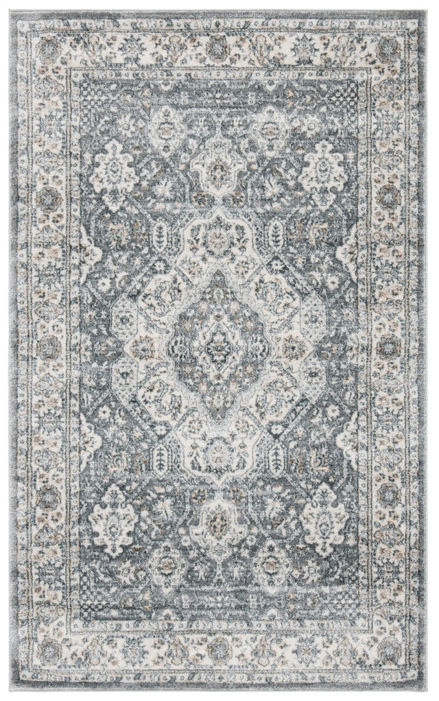 Safavieh Isabella Isa916F Grey/Cream Rug - Safavieh - isa916f - 4sq
