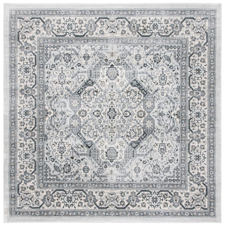 Safavieh Isabella Isa916G Light Grey/Cream Rug - Safavieh - isa916g - 4sq