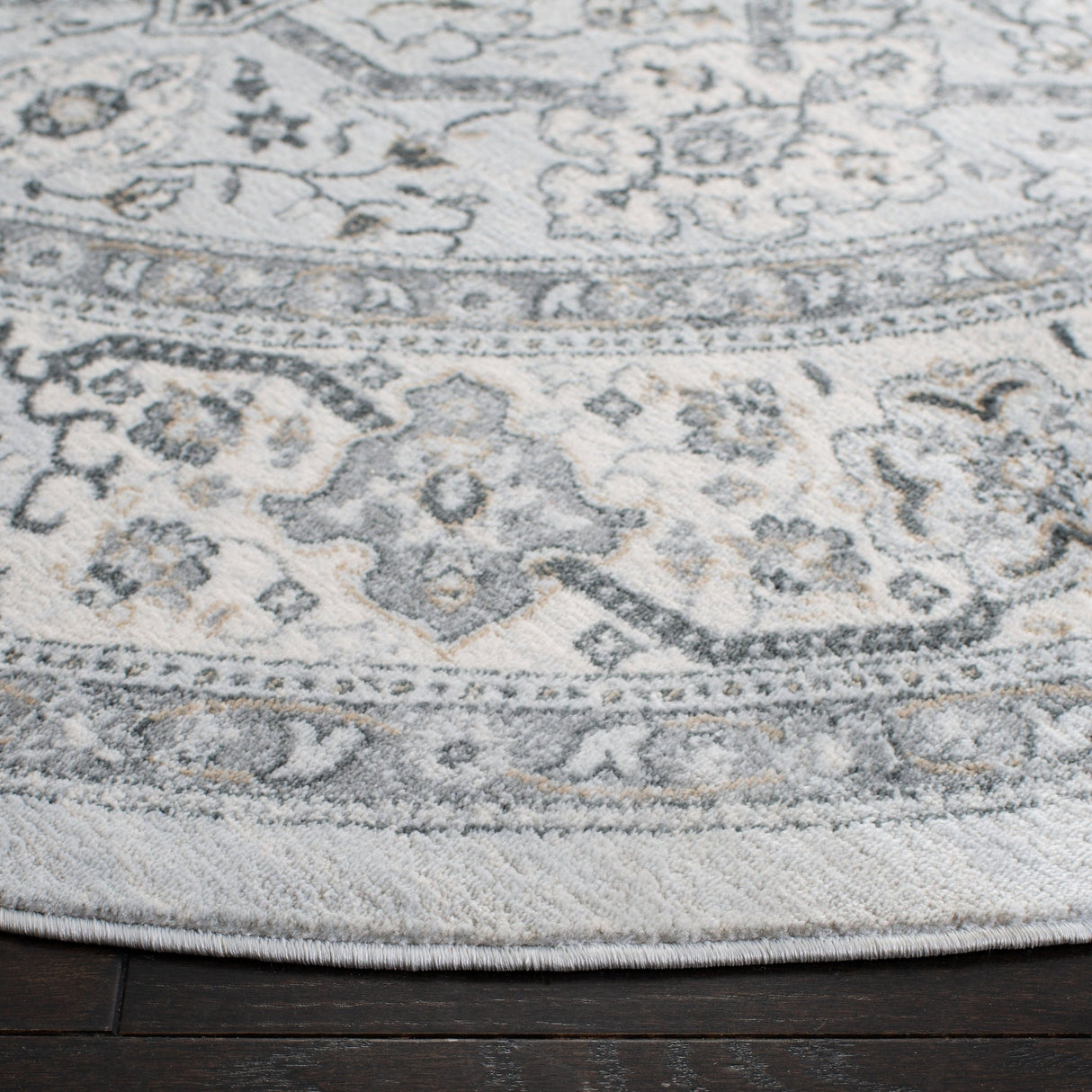 Safavieh Isabella Isa916G Light Grey/Cream Rug - Safavieh - isa916g - 7
