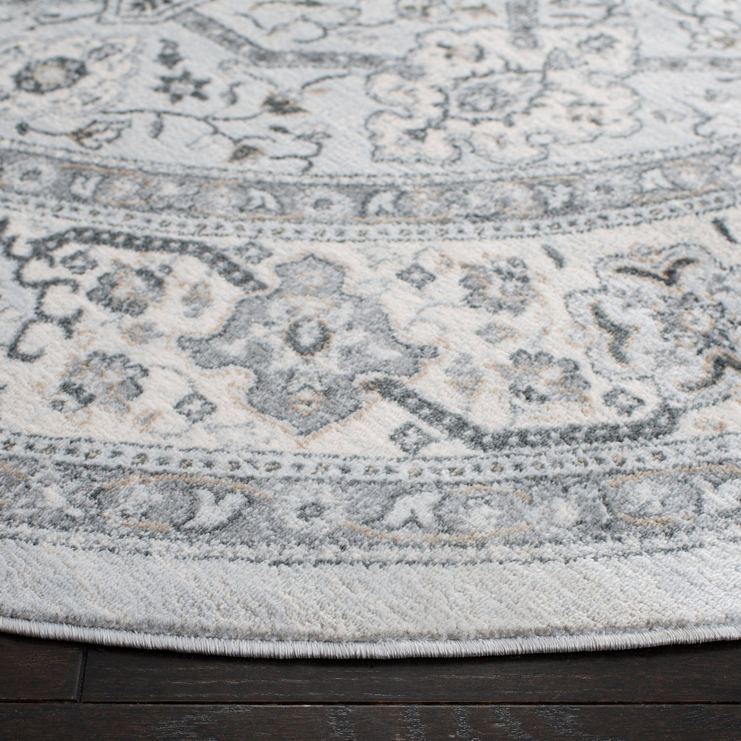 Safavieh Isabella Isa916G Light Grey/Cream Rug - Safavieh - isa916g - 7