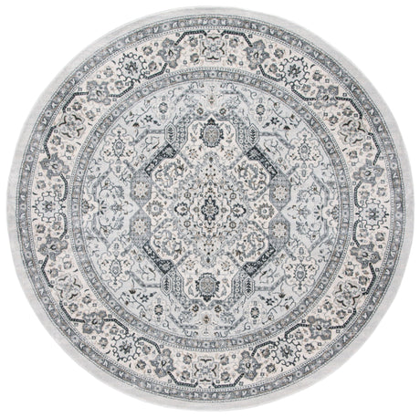 Safavieh Isabella Isa916G Light Grey/Cream Rug - Safavieh - isa916g - 8r