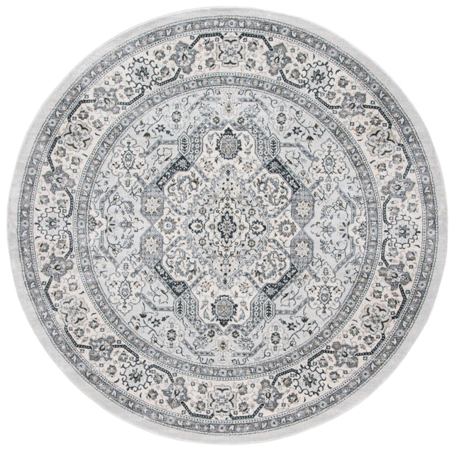 Safavieh Isabella Isa916G Light Grey/Cream Rug - Safavieh - isa916g - 8r