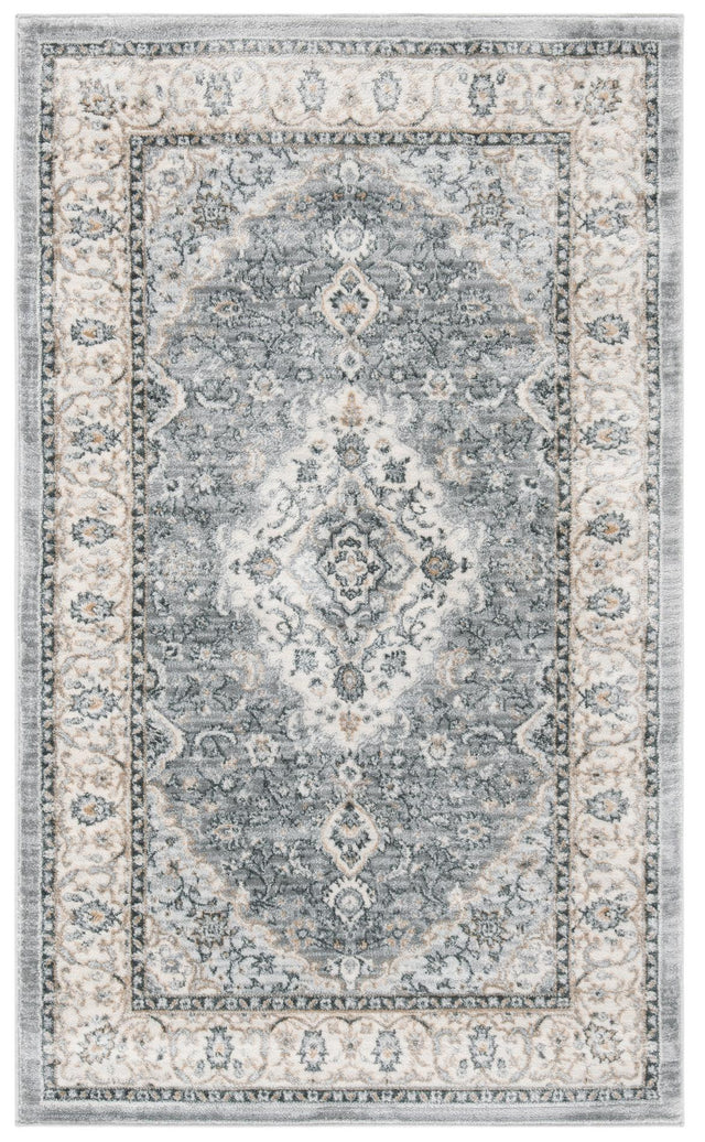 Safavieh Isabella Isa919F Grey/Cream Rug - Safavieh - isa919f - 7r