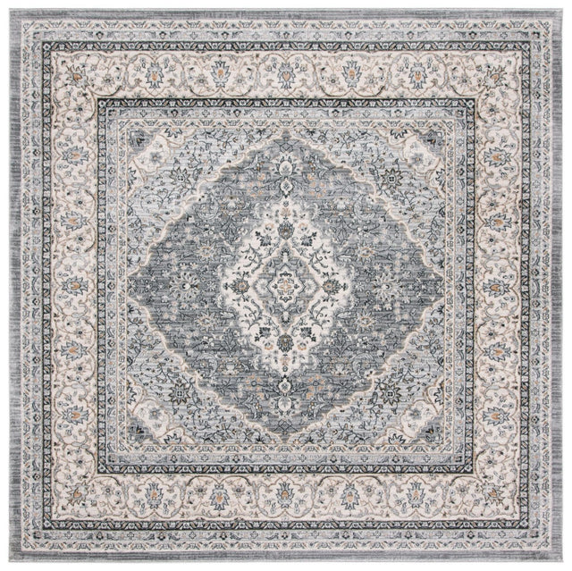 Safavieh Isabella Isa919F Grey/Cream Rug - Safavieh - isa919f - 7sq